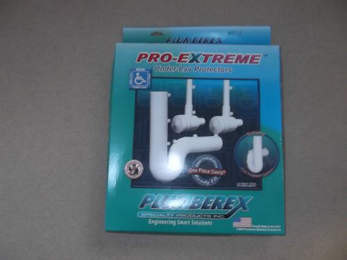 Plumberex X4444 Wht  / Pro-Extreme Under-Lav Protectors