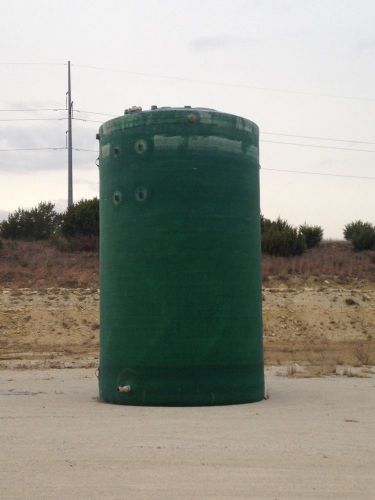 15000 gallon fiberglass vertical liquid storage tank- heavy duty for sale