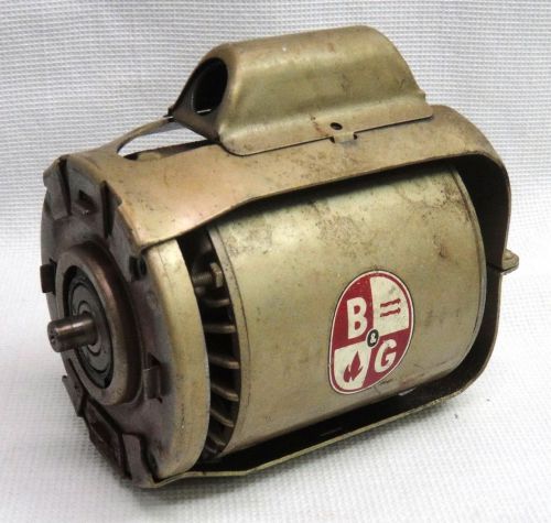 Vintage Bell &amp; Gossett AC Motor Circulator Pump Motor 1/12HP 1725RPM MRF58JV