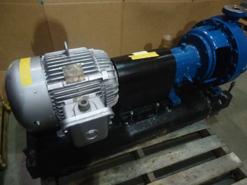 Westinghouse  05-15h4 motor 15 hp 230/460 volt w/ goulds 3196 pump sie 1.50x3-13 for sale