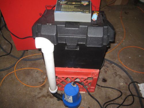 Pro-Series PHCC-1730 Battery Back Up Sump Pump (1730 GPH at 10&#039;) Ace in the hole