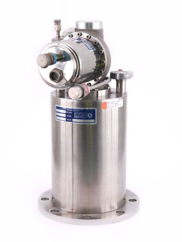 Cvi torr master tm-150 cryopump vacuum array assembly w/cgr-409h refrigerator for sale