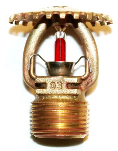 3/4&#034;NPT 155*F - Fire Sprinkler Head Standard Response Brass Upright , K=8.0