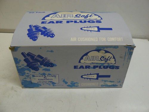 New howard leight as-1 air soft ear plugs no cord 50 pair for sale