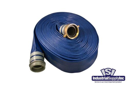 1-1/2&#034; x 100&#039; trash pump water discharge hose w/pin lug for sale