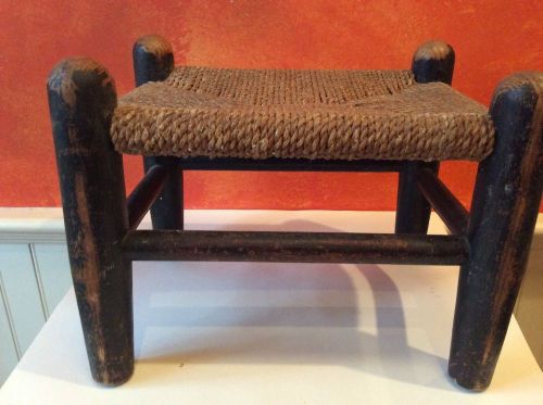 Antique Shaker Footstool, 13 1/4&#034;x 10 1/4&#034;x 10 1/4&#034;, original surface
