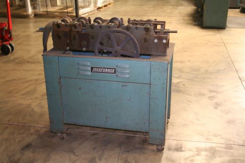 Roll forming machine the lock former cliprol model 1 1/2 up to 22 gauge for sale