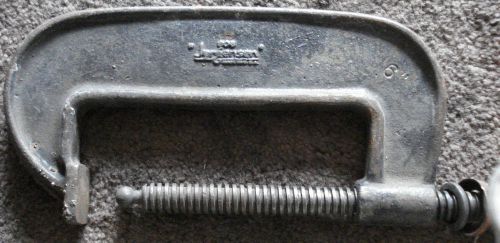 Vintage heavy duty 12&#034; x 6&#034; jorgensen c-clamp no. 806 metal working woodworking for sale