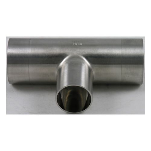 2&#034; x 1.5&#034; reducing tee bpe automatic weld fitting 316l, 20ra max mpid/mill od for sale