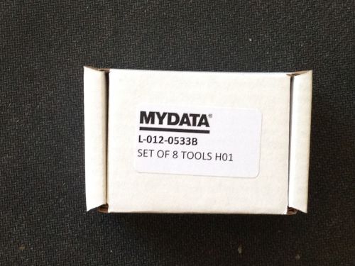 Mydata complete set  of h01 p/n l-012-0533b hydra tips / tool (new) for sale