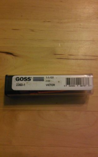 Welding replacement tip Goss 2360-1 for Victor NEW
