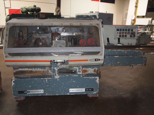 Diehl accumould  dl205 5-head moulder (woodworking machinery) for sale