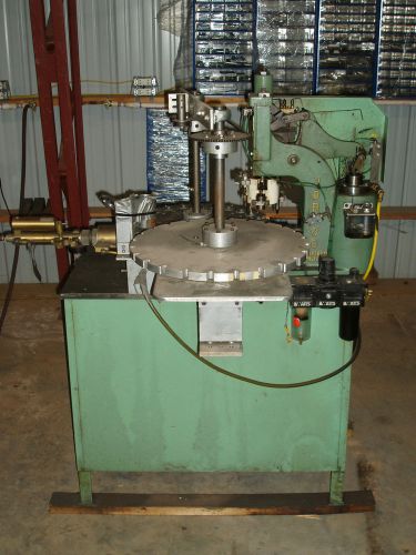 JORACO TOGGLE-AIRE Model 1011RT 24 Die Rotary Indexing Machine Toggle Press
