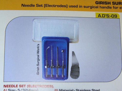 5/32 Needle  Set (electrodes). 4 pcs