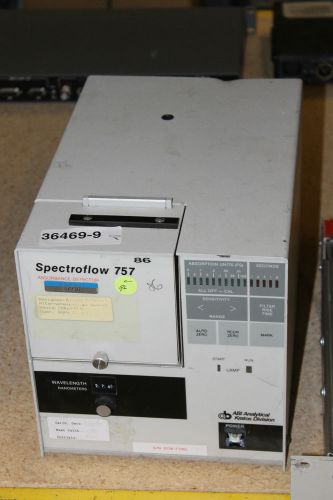 ABI Kratos Spectroflow 757 Lab Analytical Absorbance Detector