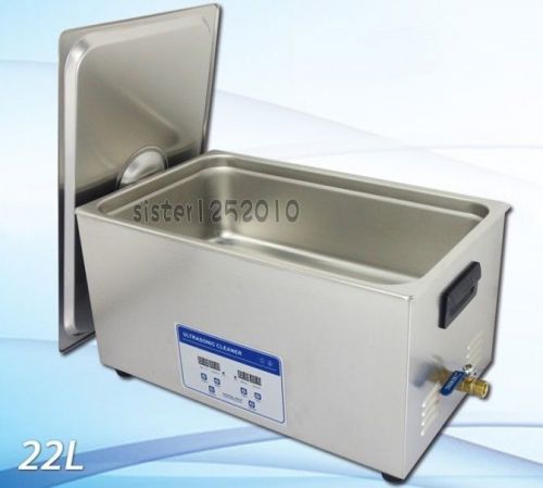 AC110V 480W 22 Liters Digital Ultrasonic Cleaner With Heater And Timer