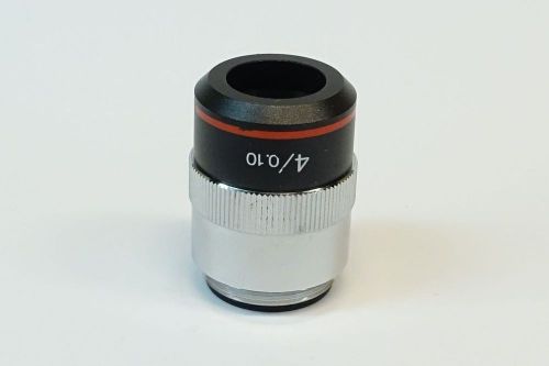 No name, Nikon &amp; Olympus Clone 4X/0.10 160/- RMS microscope objective