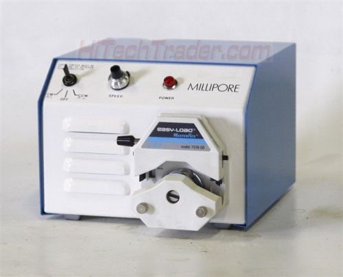 (see video) millipore model xx 80 000 00 peristaltic pump 11524 for sale