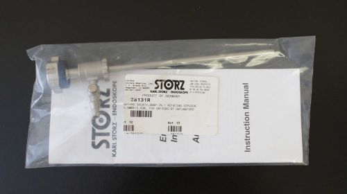 Storz 28131r high flow arthroscopy sheath, 5.5mm x 13.5cm, snap in locking for sale