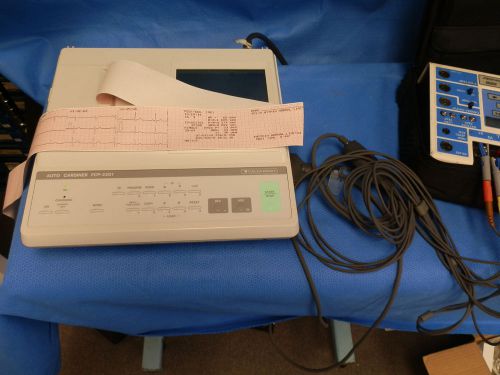 ECG Machine Fukuda Denshi America FCP-2201A interpretive