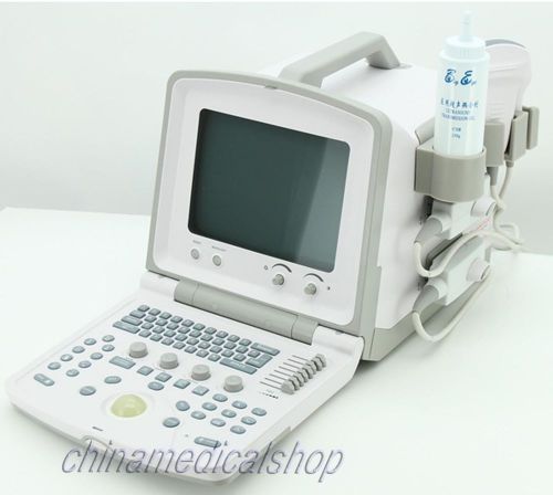 2014 Portable Digital Ultrasound Scanner Machine with convex/abdominal probe NEW