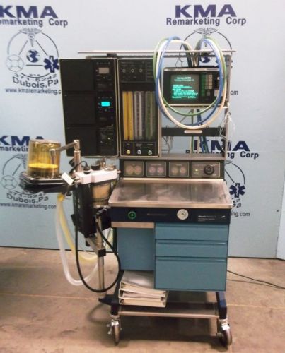 OHMEDA MODULUS II ANESTHESIA MACHINE with CAPNOMAC ULTIMA MONITOR