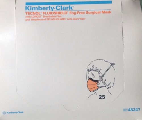 Kimberly - Clark Fog - Free Surgical Mask (25 In A Pack)