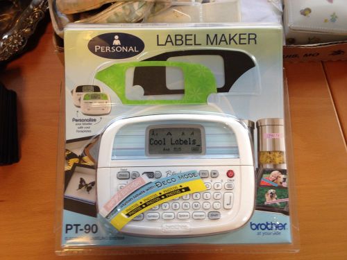BROTHER P-TOUCH PT-90 ELECTRONIC LABELING SYSTEM LABEL MAKER