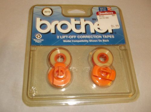 NEW IN THE PACKAGE BROTHER LOT OF 2 LIFT-OFF CORRECTION TAPE 3010
