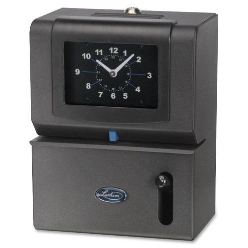LTH2101 Manual Time Clock, Mnth/Date/Hours/Minute, 8&#034;x10W-1/4&#034;H, CCL
