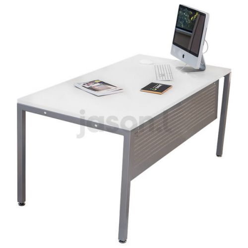 Litewall 2000 desk - silver square leg - commercial grade double support beam - for sale