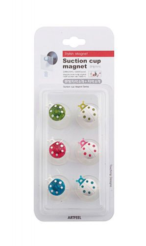 Ladybug suction cup magnet memo holder 6pcs, tracking number offered for sale