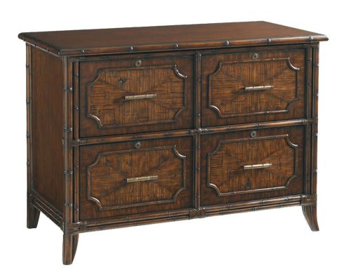 Rich Sienna Rosewood File Cabinet