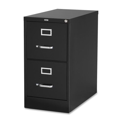 Lorell vertical file cabinet drawer 15 by 22 by 28 black new office room filing for sale