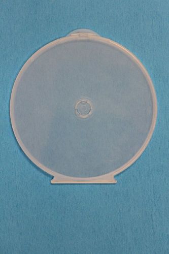 NEW 50 Clear Round ClamShell CD DVD Case, Clam Shells with Lock
