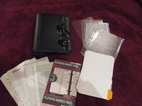 Franklin Covey 7 ring PLANNER w/extras