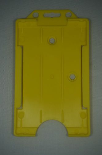 Yellow Vertical Card Holder  - FREE SHIPPING