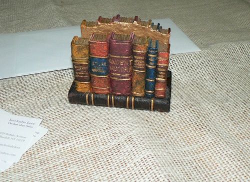 Russ Berrie &amp; Company Executive Suite Book Letter/Business Card Holder 17207