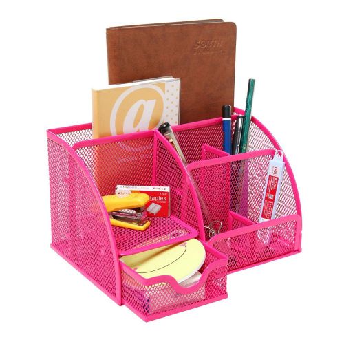 Office organizer mesh desk multipurpose holder pen pencil card working space new for sale