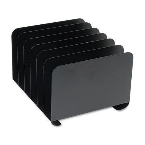 MMF STEELMASTER Desktop Organizer, Steel, 12 x 11 x 8 1/8, Black MMF2646BLA