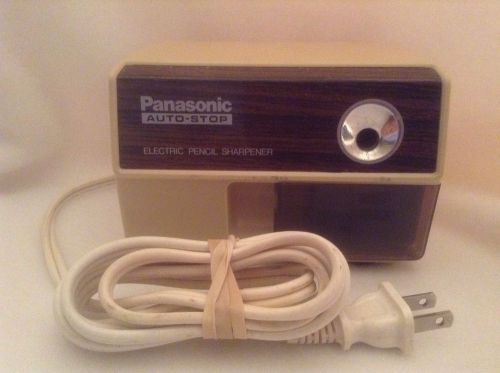 Vintage Panasonic Auto-Stop Pencil Sharpener