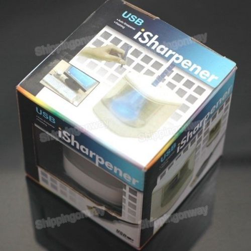 Cool Gadgets- New Electric USB Automatic Pencil Sharpener with LED Flash
