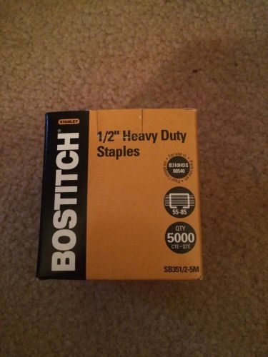 Bostitch 1/2&#034; Heavy Duty Staples