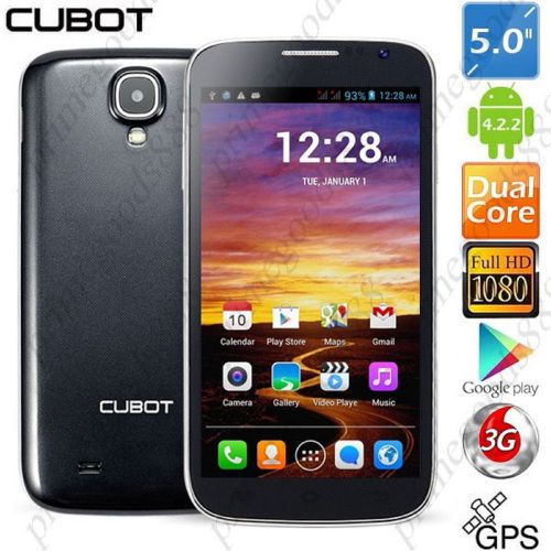 5.0&#034; touch screen  2 core android 4.2.2 3g phone gps 8mp cam 512mb ram 4gb rom for sale