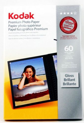 Kodak East CO Photo Paper 60 Sheets Papel Gloss Brilliant New Genuine Authentic