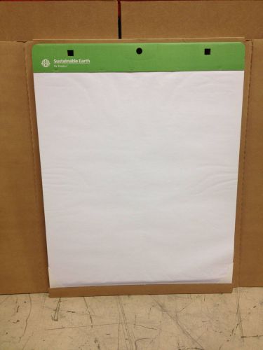 Sustainable Earth by Staples® 27&#034; x 34&#034;, Plain White Easel Pads