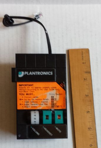Plantronics M10 Phone Headset Amplifier w/ Clearline &amp; Audio Technology