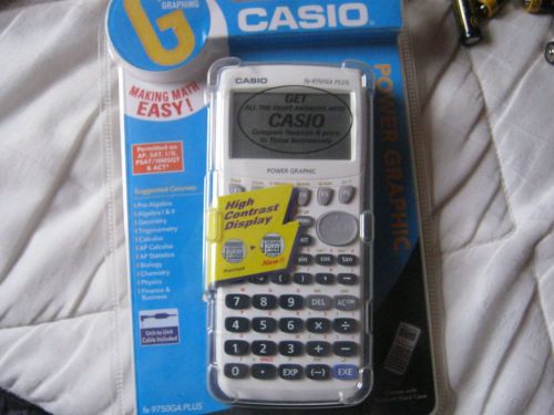 Casio fx-9750 GA PLUS calculator