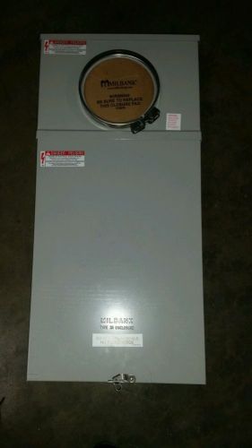 Milbank 127-TB-RP  3R  commerical meter Socket 7 Jaw, 200Amp 600V   New in box!!