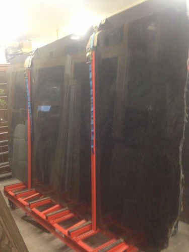 3 antique brown granite/maroon cohiba slabs with abaco one stop a-frame for sale